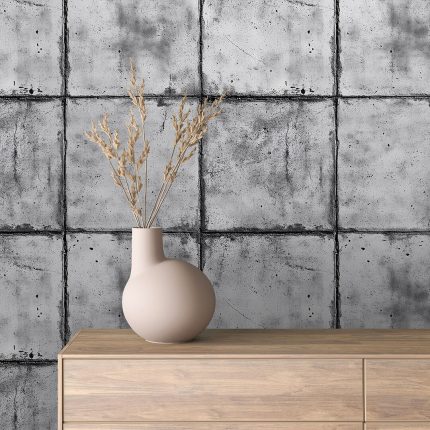 CONCRETE-0001 - Wallmood wallpaper