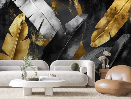 LEAVES-00011 - Wallmood wallpaper