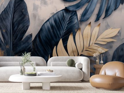 LEAVES-00041 - Wallmood wallpaper