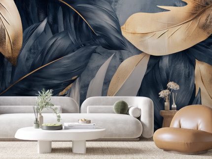 LEAVES-00041 - Wallmood wallpaper