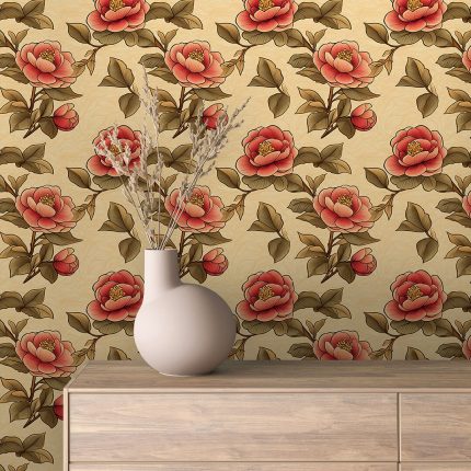 FLORAL-00021 - Wallmood wallpaper