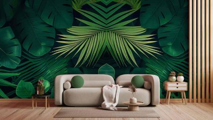 Leaves DECOR-41 - Wallmood wallpaper