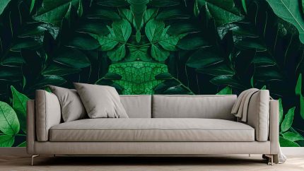 Leaves DECOR-41 - Wallmood wallpaper