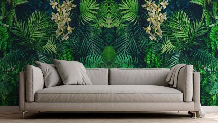 Leaves DECOR-41 - Wallmood wallpaper