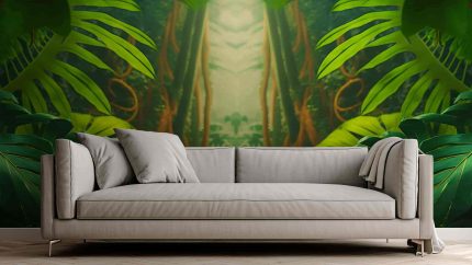 Leaves DECOR-61 - Wallmood wallpaper