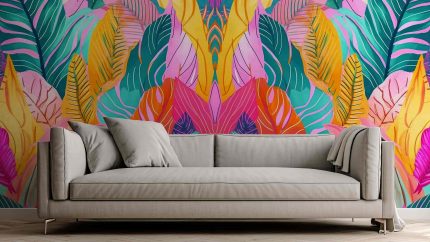 Leaves DECOR-81 - Wallmood wallpaper
