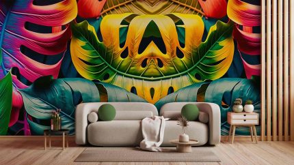 Leaves DECOR-81 - Wallmood wallpaper