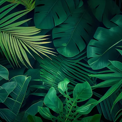 Leaves DECOR-51 - Wallmood wallpaper