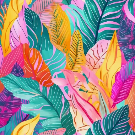 Leaves DECOR-81 - Wallmood wallpaper