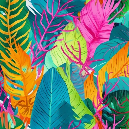 Leaves DECOR-81 - Wallmood wallpaper