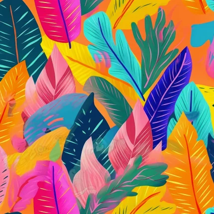 Leaves DECOR-81 - Wallmood wallpaper
