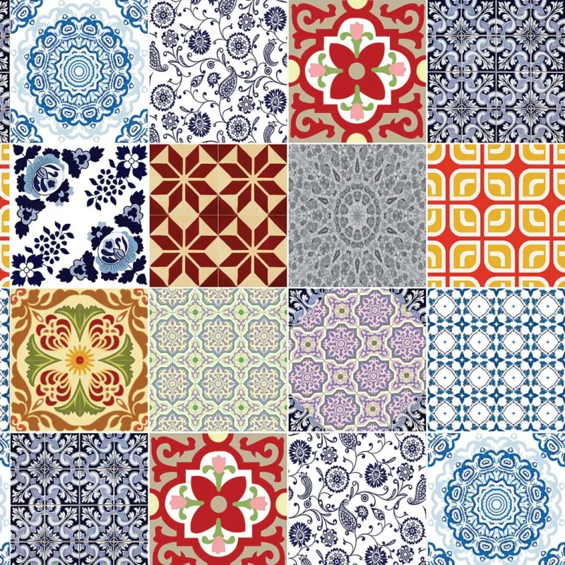 Start Decor-Tile11 - Wallmood wallpaper