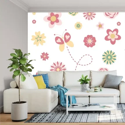 Floral1 SDF21 - Wallmood wallpaper