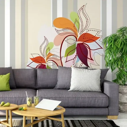 Floral1 SDF81 - Wallmood wallpaper