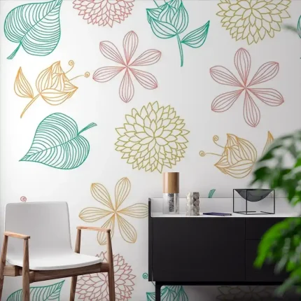 Floral1 SDF81 - Wallmood wallpaper