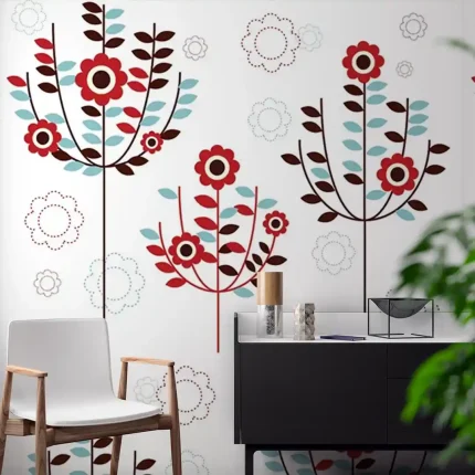 Floral1 SDF81 - Wallmood wallpaper