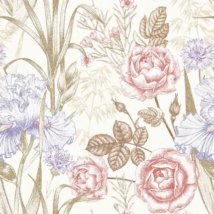 Floral1 SDF101 - Wallmood wallpaper