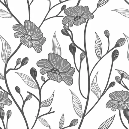 Floral2 SDF121 - Wallmood wallpaper