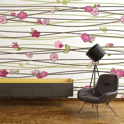 Floral2 SDF131 - Wallmood wallpaper