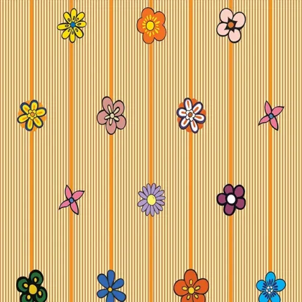 Floral2 SDF161 - Wallmood wallpaper