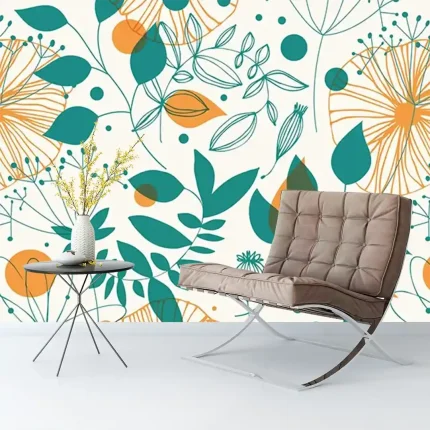 Floral2 SDF211 - Wallmood wallpaper