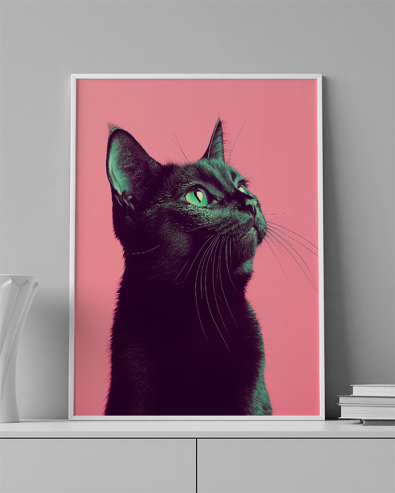 ANIMAL-0029-MOCKUP Night Cat II - Image 1