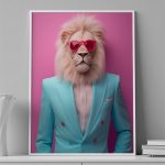 Retro Lion