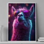 Neon Llama
