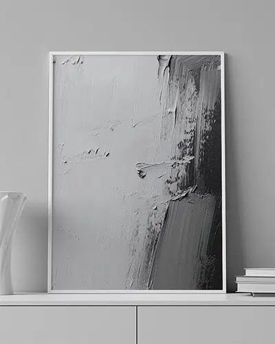 BRUSH-0061-MOCKUP-1 Monochrome Stillness - Image 1