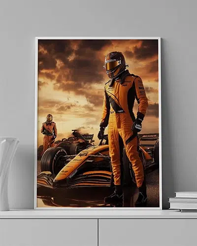 Yellow Horizon - Wallmood wallpaper