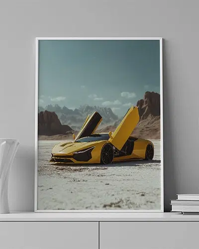 Yellow Horizon - Wallmood wallpaper