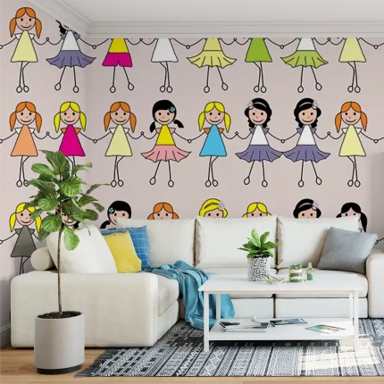 Start Decor-Child41 - Wallmood wallpaper