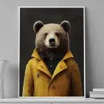 Raincoat Bear