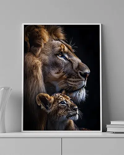 LION-0006-MOCKUP Noble Spirit - Image 1