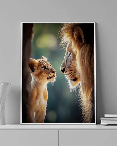 Golden Family - Wallmood wallpaper