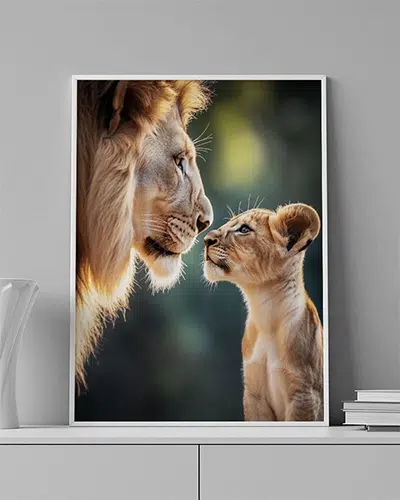 Golden Family - Wallmood wallpaper