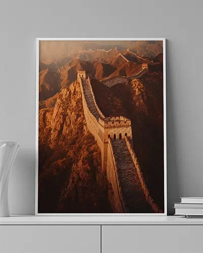 PLACE-0005-MOCKUP Great Wall of Fire - Image 1