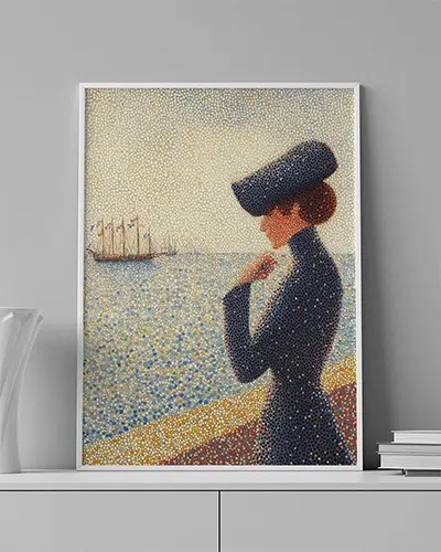 PONTILHISMO-0007-MOCKUP Lady by the Sea - Image 1