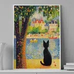 Cat by the Lake